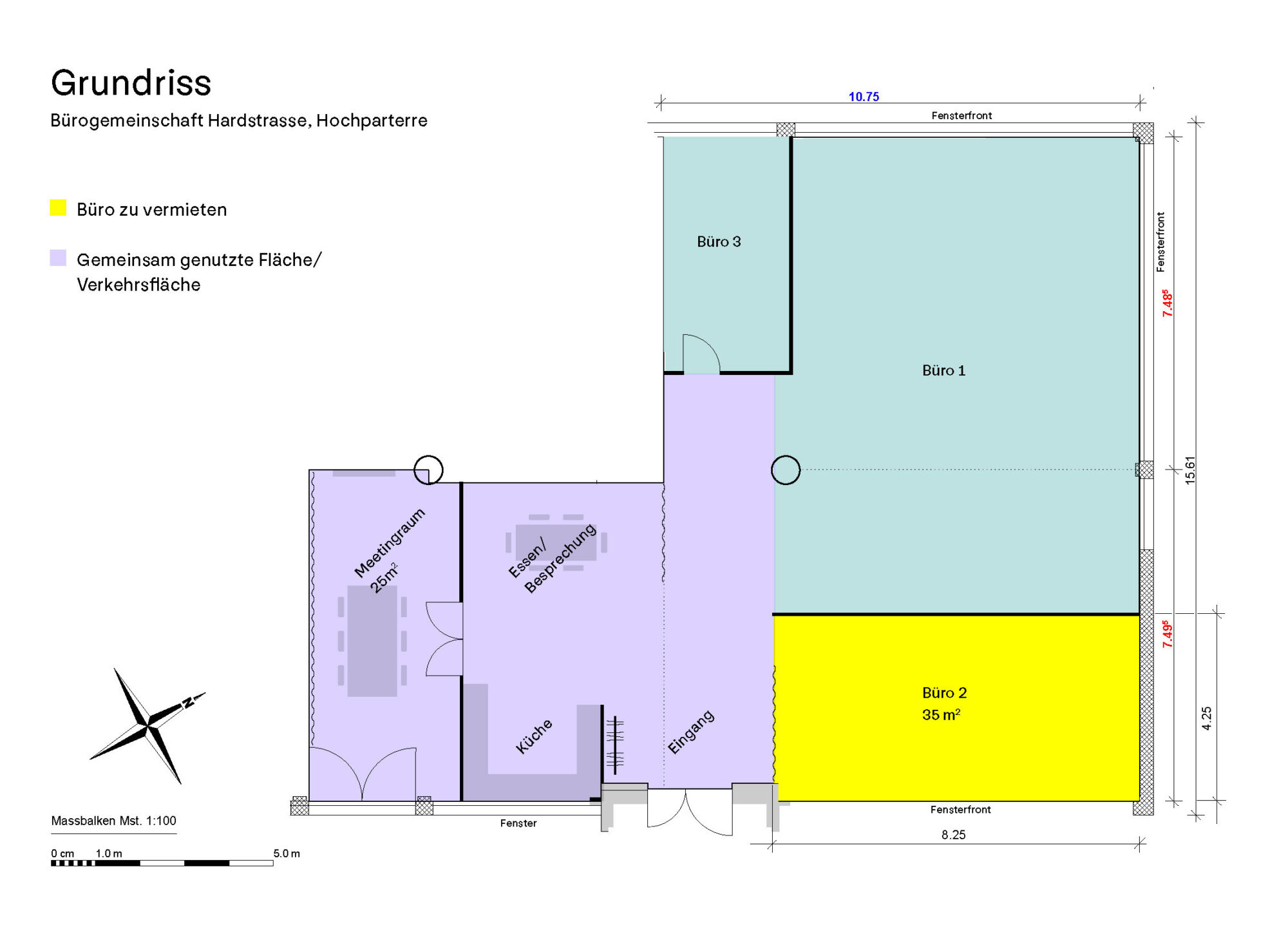 Grundriss Farben