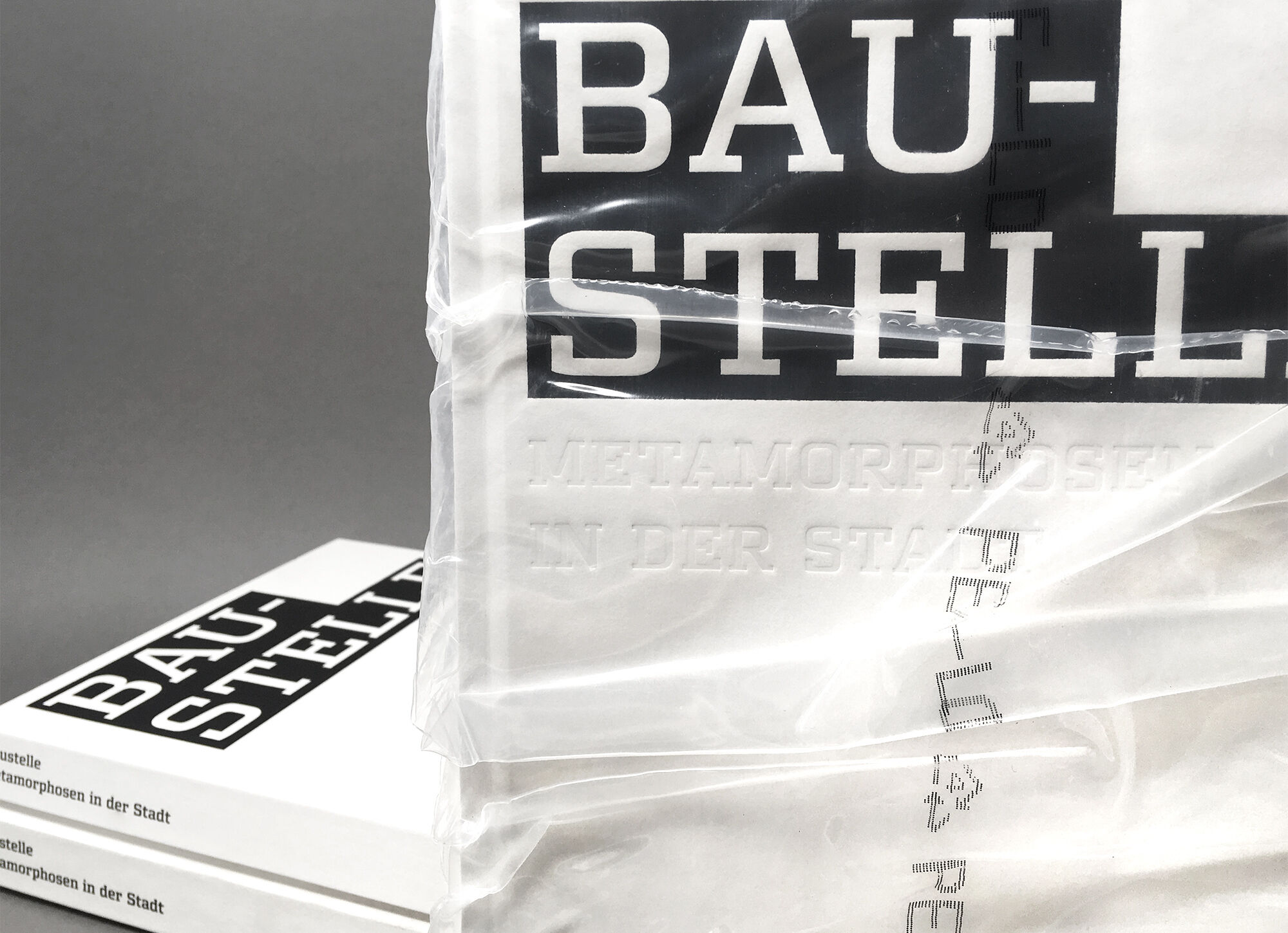 Baustelle Buero Haeberli Print Buch 0 Baustelle dunkel