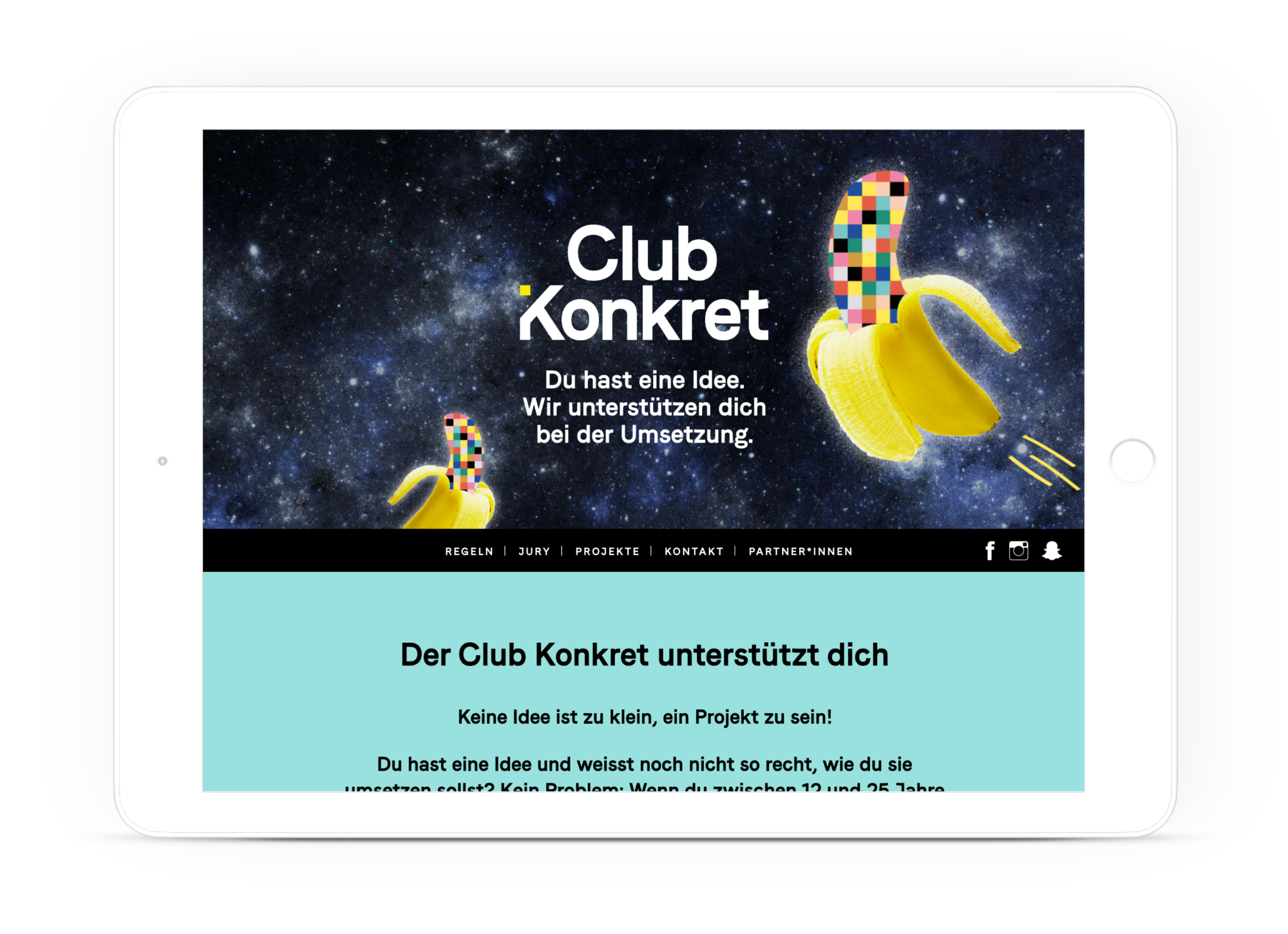 Club Konkret 2018 Identity Club Konkret Ipad Web 2x