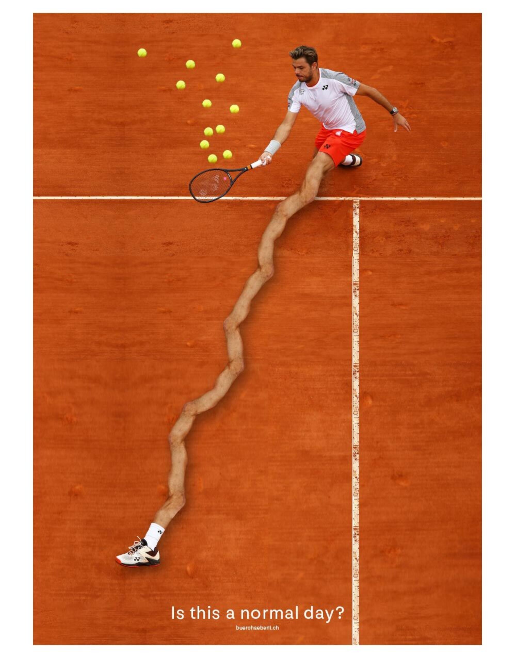 Design Letter by Büro Haeberli BH Design Letter Tennis