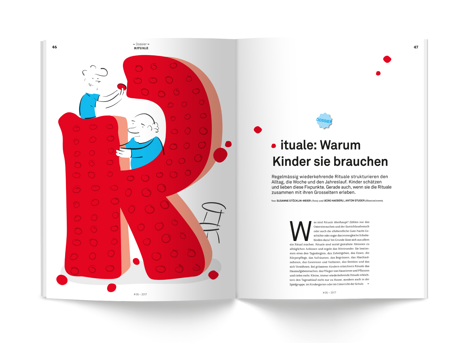 Grosseltern Magazin Buerohaeberli Print 1 Gemag Doppelseite