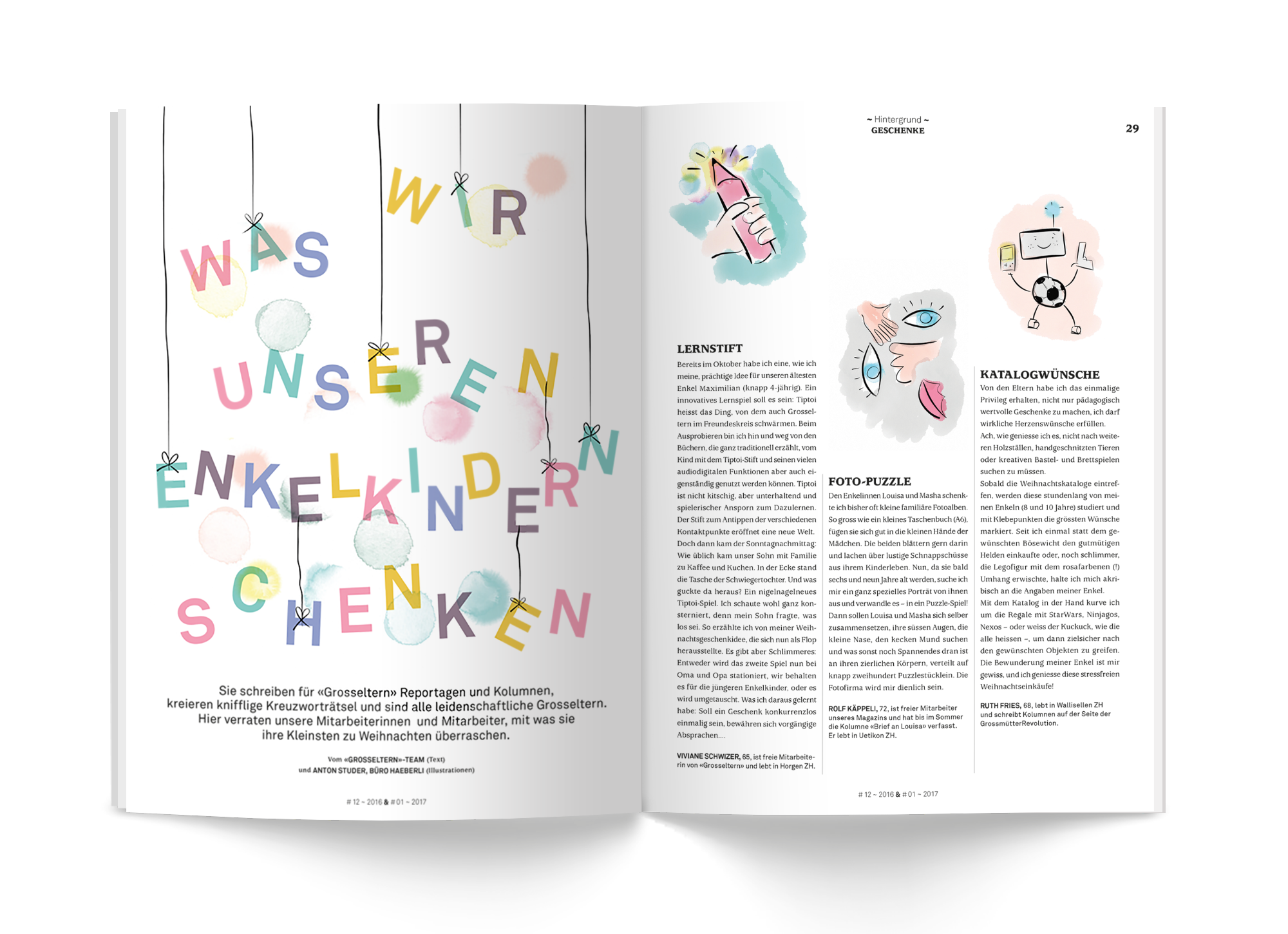 Grosseltern Magazin Buerohaeberli Print 3 Gemag Doppelseite