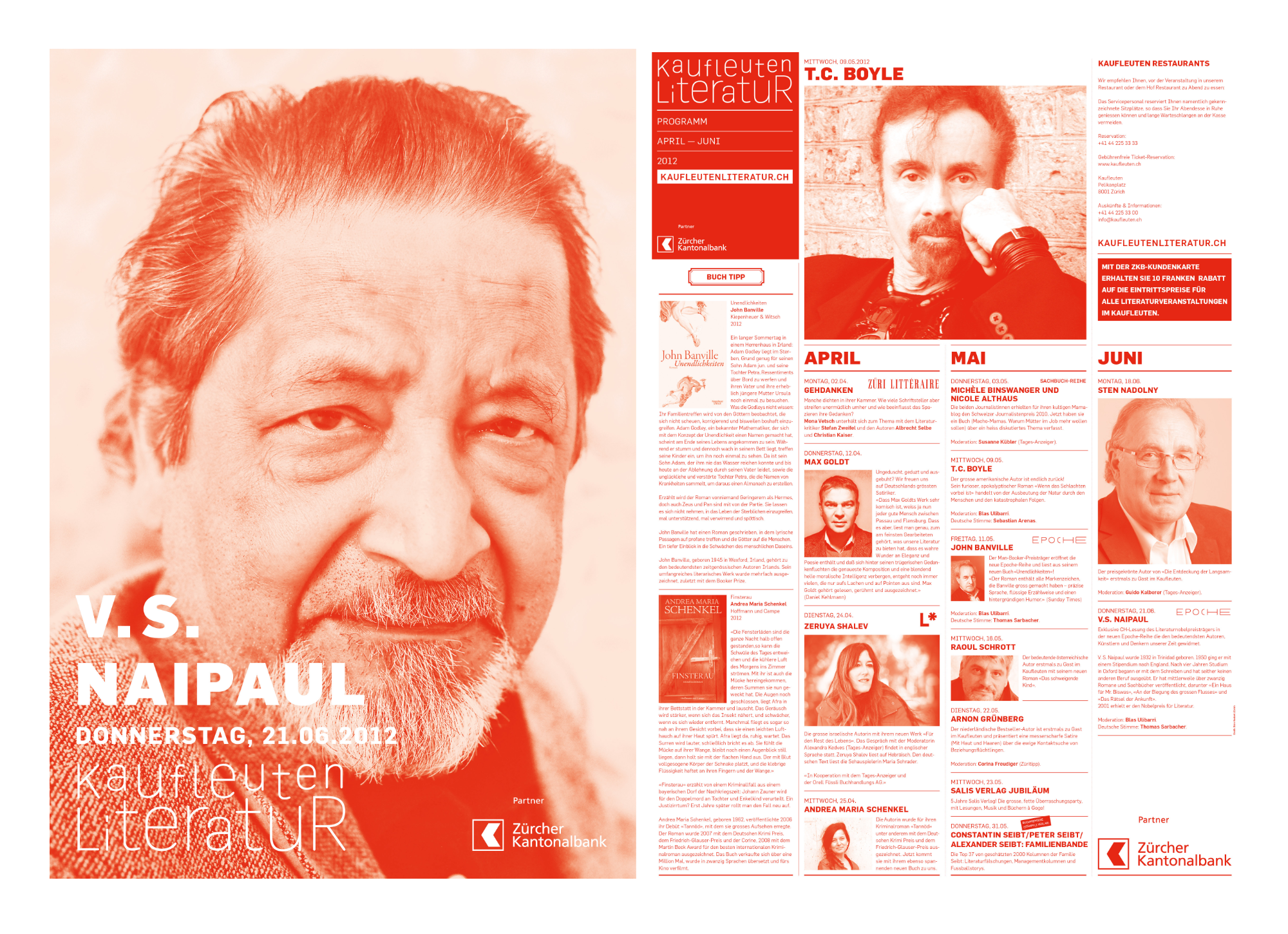 Kaufleuten Literatur Kaufleuten Print Programm 01