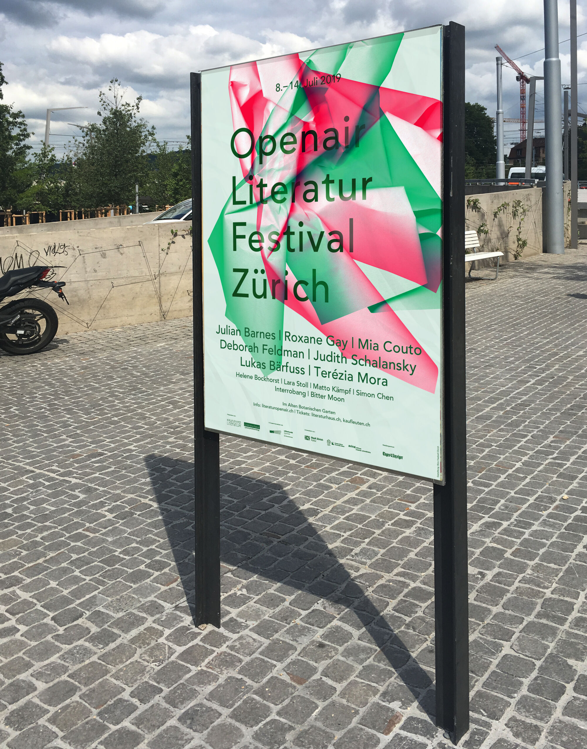 Literatur Festival Zürich 2019 Print Literaturfestival 0 Plakat hoch 01