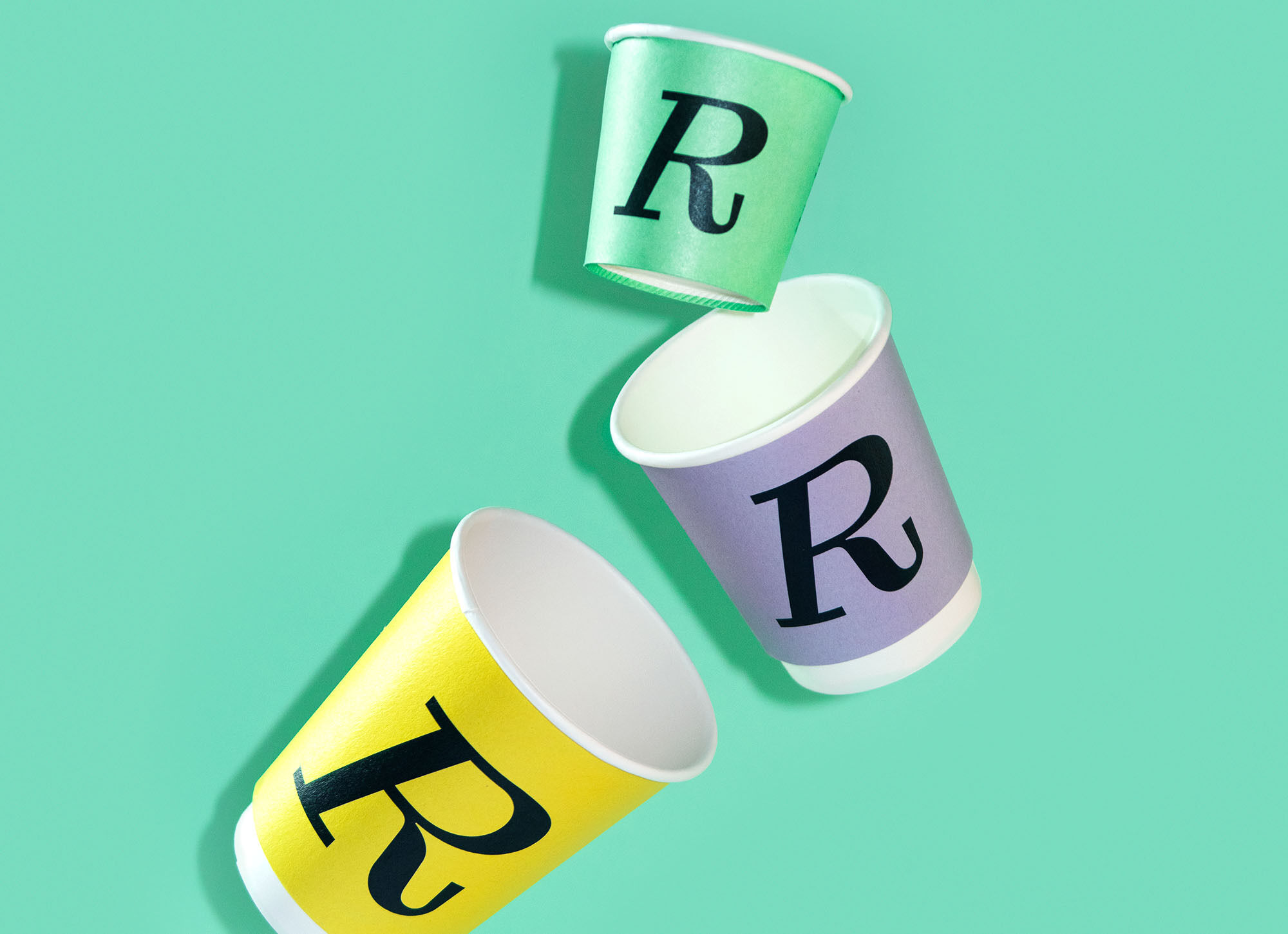 Rüedi Bäckerei, Konditorei & Cafe Rueedi Redesign Becher Querl