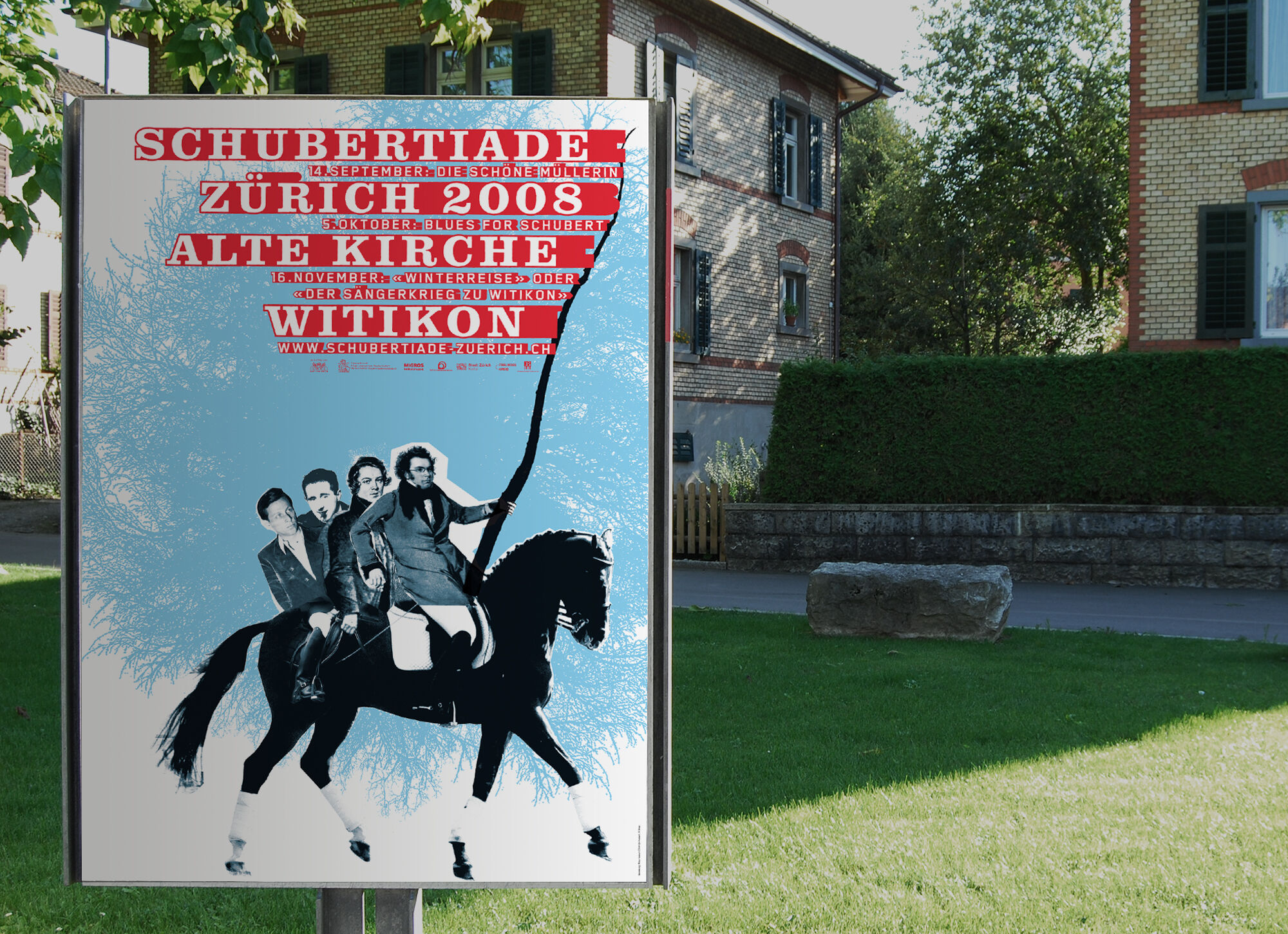 Schubertiade Zürich Schubertiade Plakat F4 2008