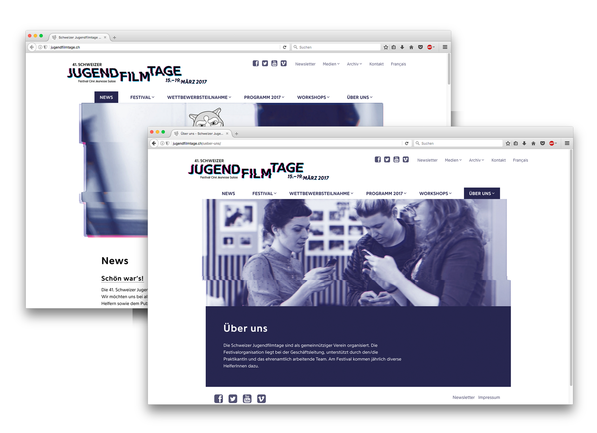 Schweizer Jugendfilmtage Jugendfilmtage Web 4