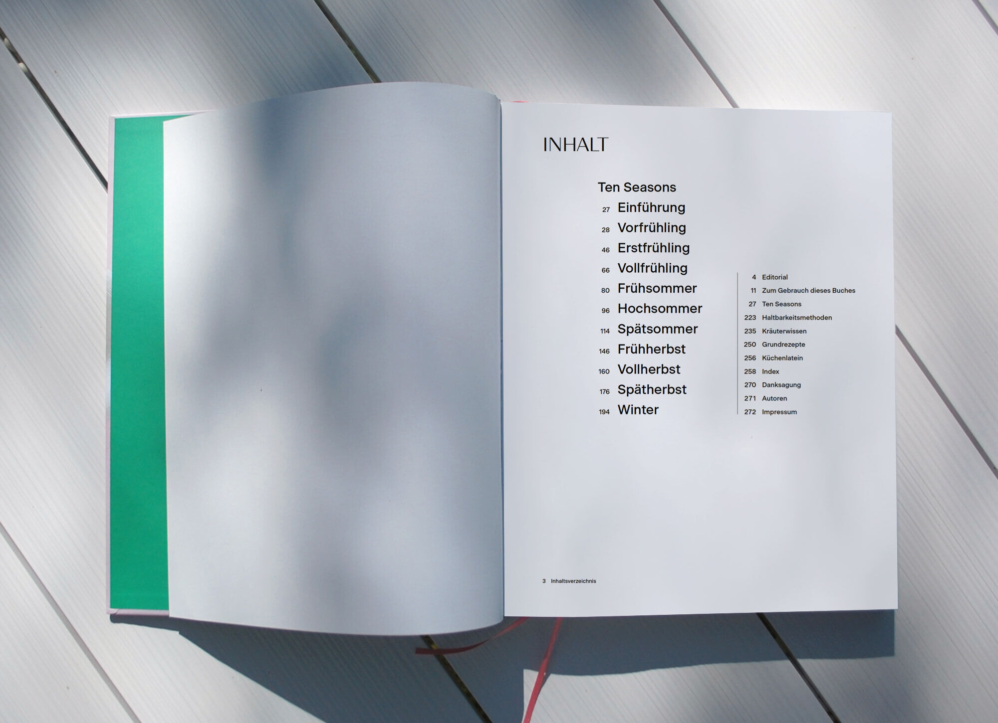 «Ten Seasons» Kochbuch Ten Season Book 04