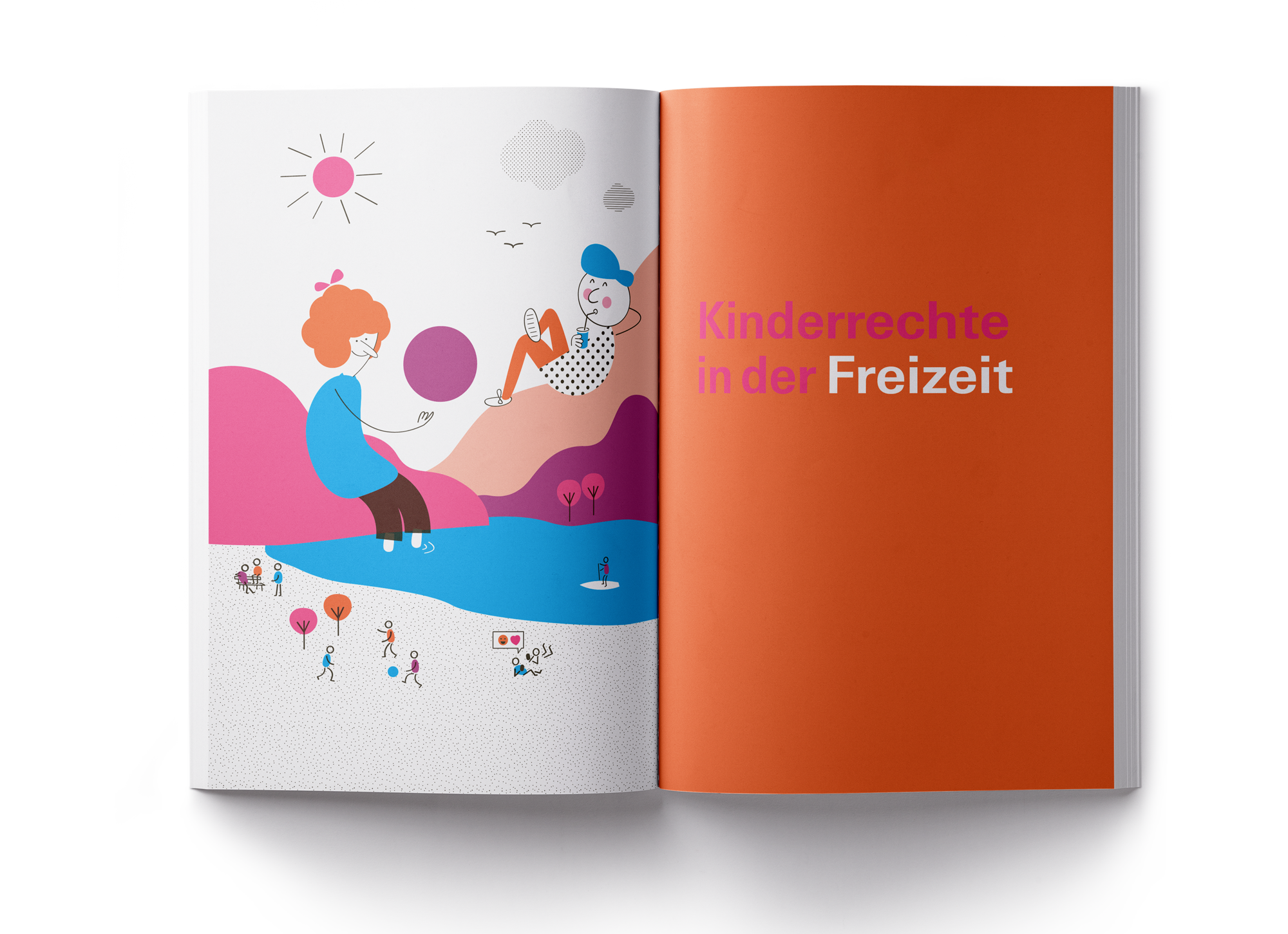 UNICEF Schweiz und Liechtenstein Buero Haeberli Print Unicef Kinderbericht 4