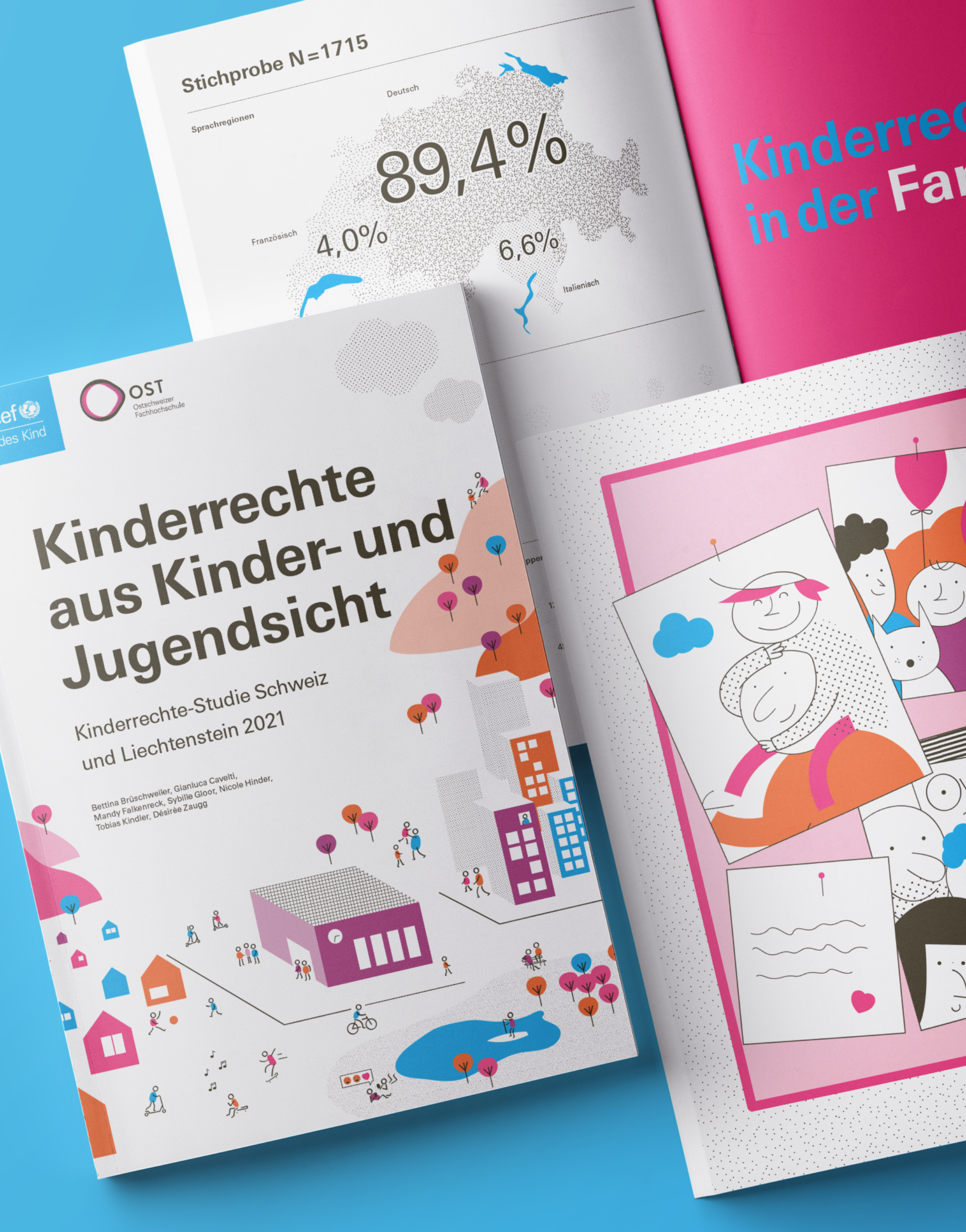 UNICEF Schweiz und Liechtenstein Buero Haeberli Print Unicef Kinderbericht Einstieg1
