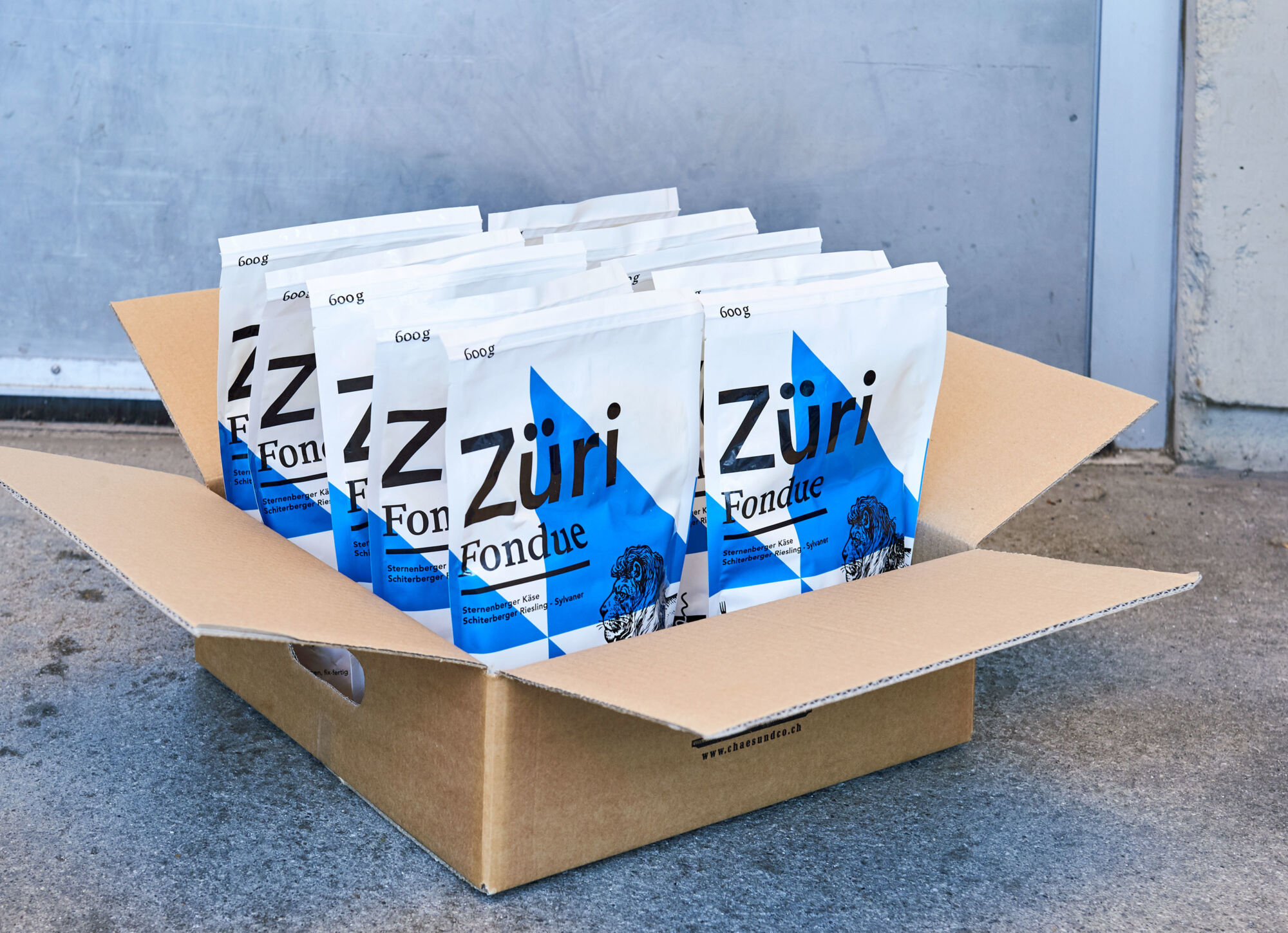 Züri Fondue Zueri Fondue Packaging 10 Box
